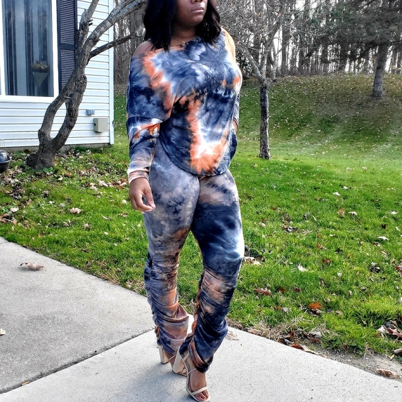 Longsleeve Stacked pants set - Picture 2 of 4